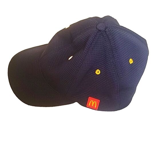 McDonald's Baseball Cap Hat Snapback Navy Official Uniform Adjustable - Picture 2 of 5
